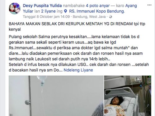 Ramai di Medsos! Gadis Ini Ususnya Bengkak, Konon Gara-gara Makan Seblak Ramai di Medsos! Gadis Ini Ususnya Bengkak, Konon Gara-gara Makan Seblak