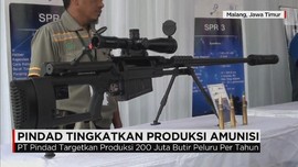 Dapat Suntikan Dana, Pindad Tingkatkan Produksi Amunisi