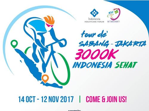 Kampanyekan Hidup Sehat, 30 Orang Akan Gowes 3.000 Km Sabang-Jakarta Kampanyekan Hidup Sehat, 30 Orang Akan Gowes 3.000 Km Sabang-Jakarta
