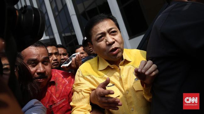 Absen Sidang e-KTP, Setnov Minta BAP Dibacakan