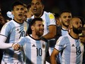 FOTO: Timnas Argentina ke Piala Dunia Berkat Lionel Messi