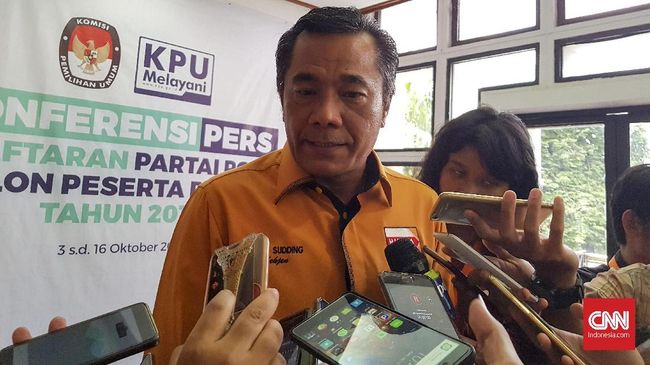 Hanura Resmi Mendaftar ke KPU untuk Pemilu 2019