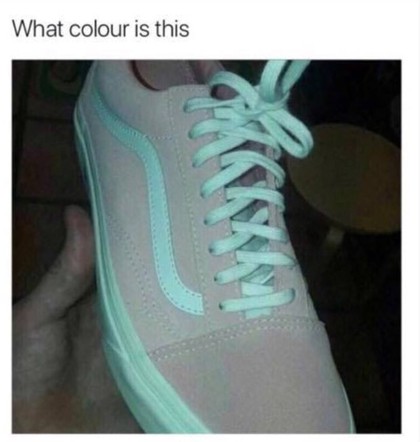 Lagi Viral, Warna Sneakers Ini Pink-Putih atau Hijau-Abu? Lagi Viral, Warna Sneakers Ini Pink-Putih atau Hijau-Abu?