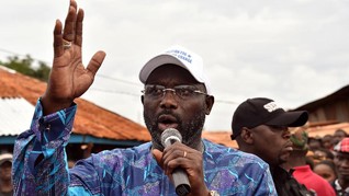 Pesepakbola George Weah Menang Pemilihan Presiden Liberia