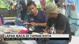 Lapak Baca Pengganti Perpustakaan Daerah