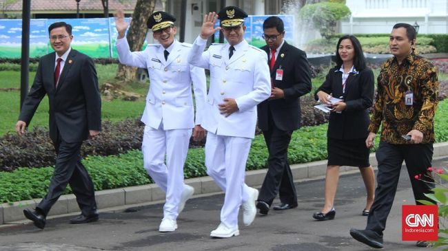 Pemprov DKI Instruksikan Nonton Bareng Sertijab Anies-Sandi