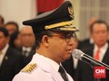 Sejumlah Tokoh Penuhi Balai Agung Hadiri Sertijab Anies-Sandi