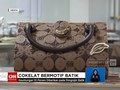 VIDEO: Kreasi Unik, Ada Cokelat Bermotif Batik