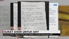 Surat Ahok untuk AHY