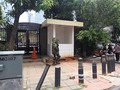 VIDEO: Tas Mencurigakan Berisi Baju di Depan Polda Metro Jaya
