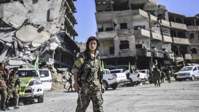 Kurdi Tuding Turki Gunakan Senjata yang Dilarang