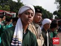 Nahdliyin Apel Akbar Hari Santri di Tugu Proklamasi