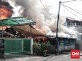 FOTO: Kebakaran di Permukiman Padat Penduduk Jakarta