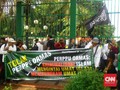 Pekik Khilafah dan Diktator Bergema di Aksi Perppu Ormas
