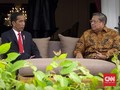 SBY 'Diam-diam' Tinggalkan Istana Usai Bertemu Jokowi