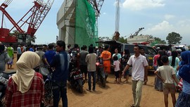 Seorang Pekerja Tol Pasuruan Tewas Tertimpa Penyangga Flyover
