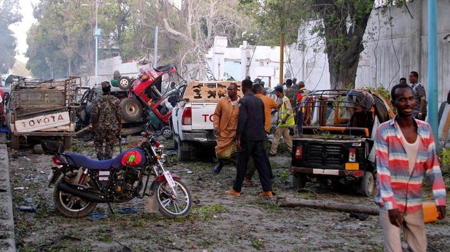 Rangkaian Ledakan di Somalia Tewaskan 20 Orang