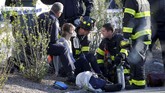 Delapan orang tewas dan 11 terluka akibat insiden yang disebut pemerintah Amerika Serikat sebagai aksi terorisme ini. (REUTERS/Brendan McDermid)