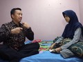 Menpora Imam Nahrawi Jenguk Natasya Meliza