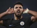 Pecahkan Rekor, Aguero Beri Kostum Manchester City untuk Anak