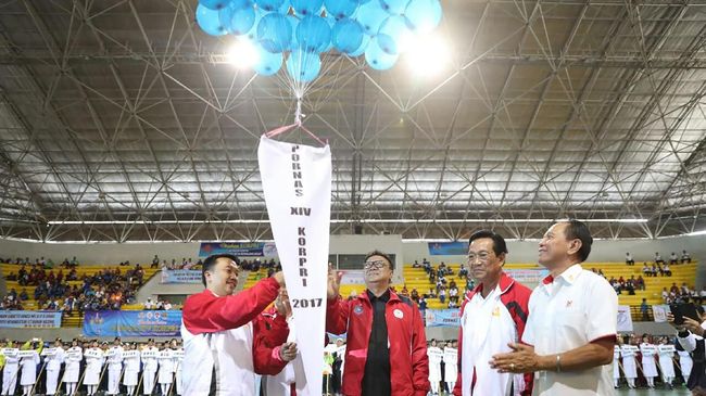 Menpora Hadiri Pembukaan Pornas Korpri XIV