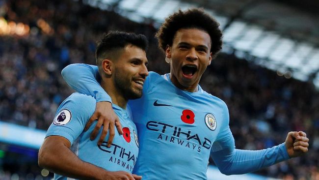 Manchester City Bungkam Arsenal 3-1
