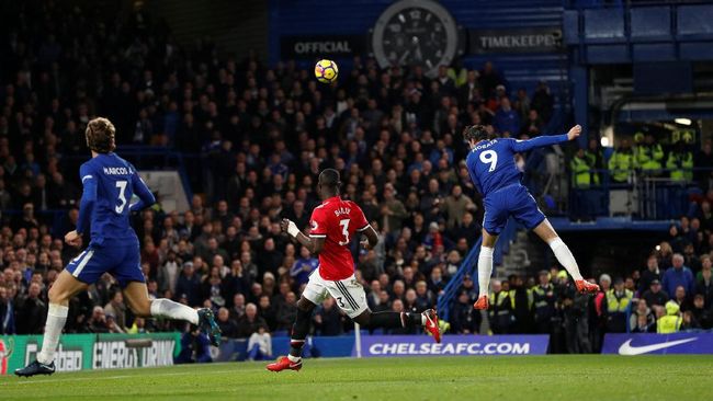 Morata Bawa Chelsea Kalahkan Manchester United