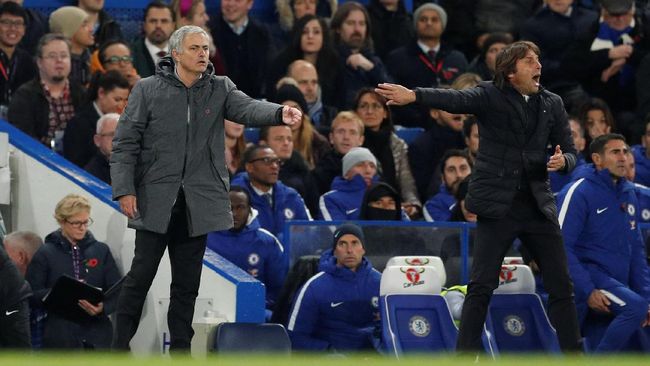 Conte: Insiden Jabat Tangan Mourinho Tidak Penting