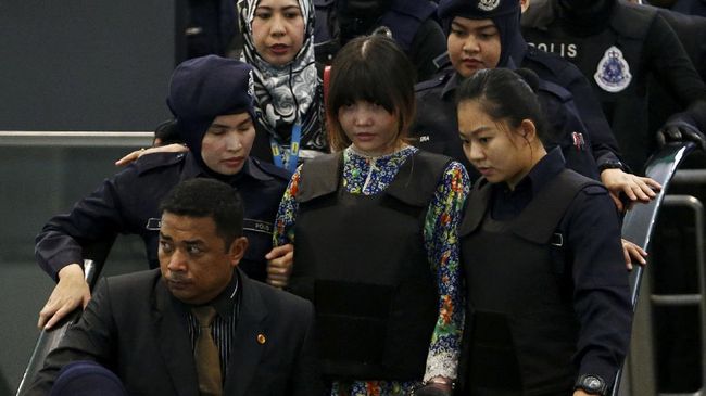 Tersangka Kasus Kim Jong-nam Yakin Bebas Pekan Depan