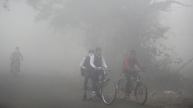 Polusi Udara di New Delhi Masih Mengkhawatirkan