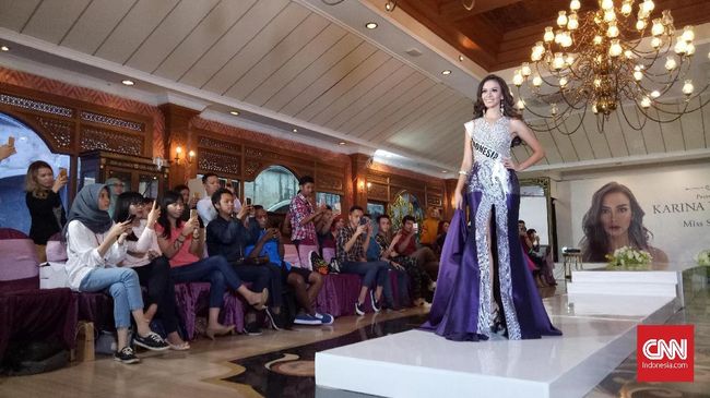 5 Busana Andalan Karina Nadila untuk Miss Supranational 2017