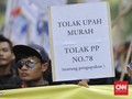 'Dikeroyok' Buruh, Kebijakan UMP Justru Dapat Pujian IMF