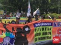 Sandi Pastikan Temui Buruh yang Demo di Balai Kota Hari Ini