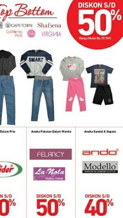 Tampil Memikat di Pesta Diskon Fashion Transmart Carrefour Tampil Memikat di Pesta Diskon Fashion Transmart Carrefour