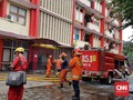 Asrama PTIK Polri Terbakar