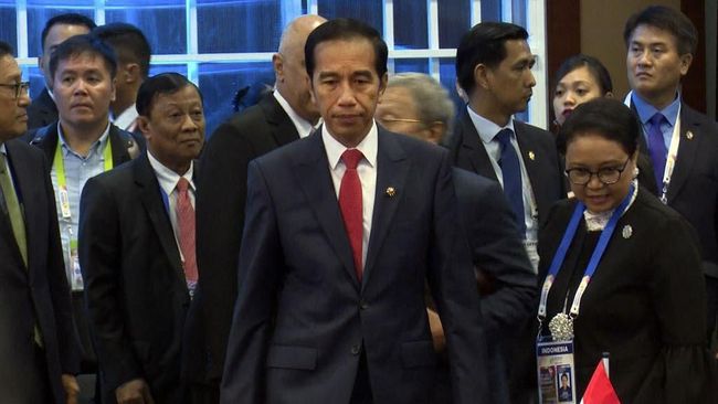 Jokowi-Sekjen PBB Bahas Palestina dan Rohingya di KTT ASEAN