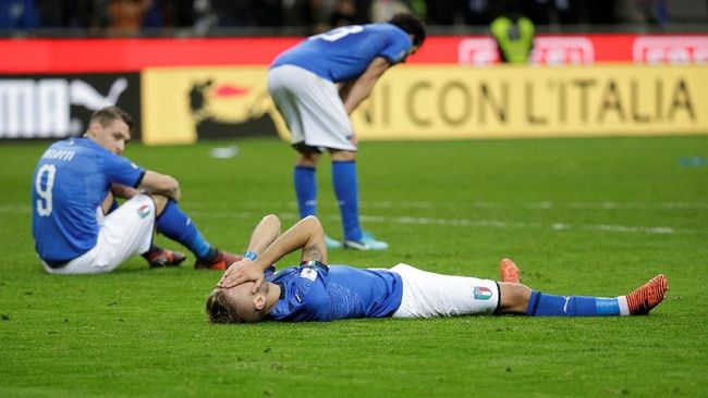 Timnas Italia Ulangi Sejarah Kelam 60 Tahun Silam