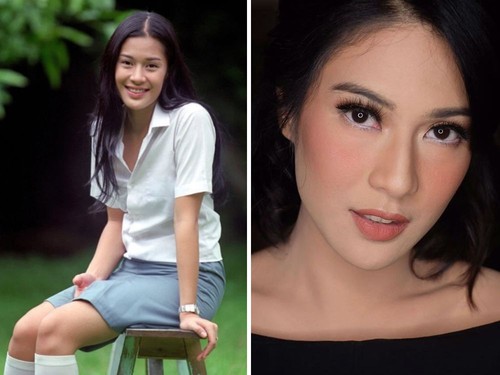 Foto: 8 Gaya Jadul Raisa Sampai Syahrini Saat Masih 