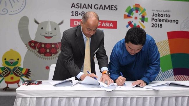 INASGOC Targetkan 4-5 Miliar Penonton Siaran Asian Games 2018