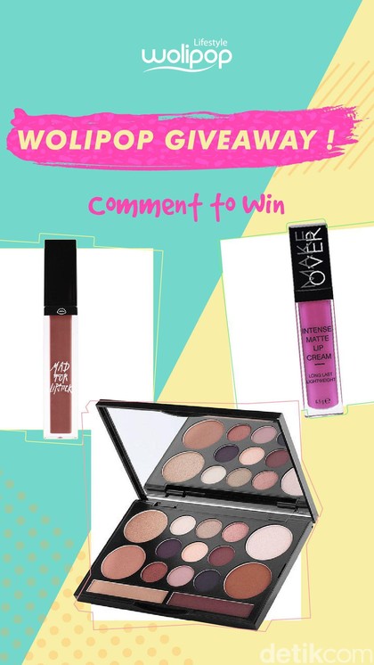 Ladies, Mau Makeup Gratis dari Wolipop? Tulis Komentar Kamu di Artikel Ini Ladies, Mau Makeup Gratis dari Wolipop? Tulis Komentar Kamu di Artikel Ini
