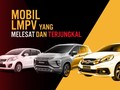 Mobil LMPV yang Melesat dan Terjungkal