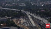Selain depo, di atas lahan seluas 8 hektar juga dibangun stasiun, pusat kontrol, dan area bengkel untuk perawatan kereta MRT. (CNN Indonesia/ Hesti Rika)