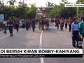 VIDEO: Andong dan Becak Motor Kawal Kahiyang-Bobby di Medan