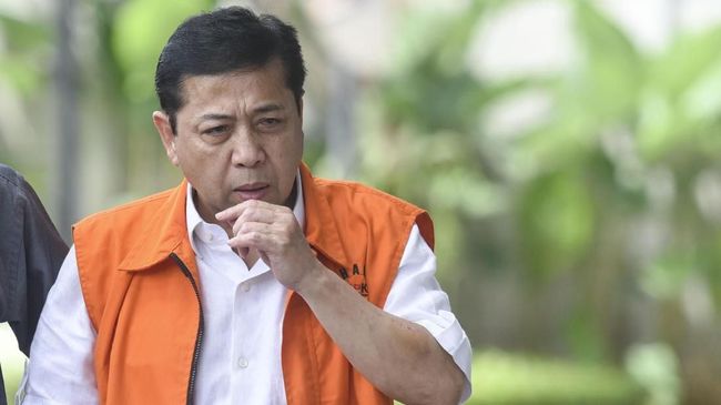 RSCM Sebut Setnov Bisa Kembali Ditahan KPK