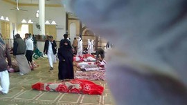 Pelaku Serangan Teror di Mesjid Sinai Bawa Bendera ISIS