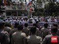 Batal Long March, Massa Aksi Tetap Demo di Kedubes AS