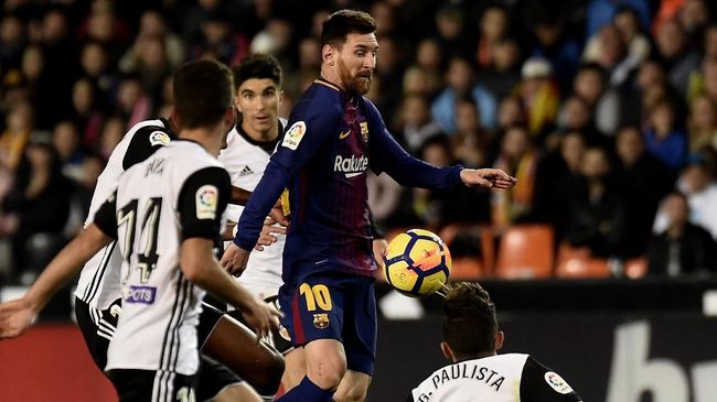 Presiden La Liga Gol  Messi  Dilihat Seluruh Dunia