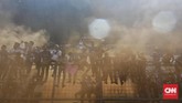 Skuat PSIS Semarang rencananya akan diarak keliling Kota Semarang pada Kamis (30/11) menyusul sukses promosi ke Liga 1 2018. (CNN Indonesia/Adhi Wicaksono)