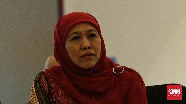 Temui Jokowi, Khofifah Bantah Bahas Pilgub Jatim 2018