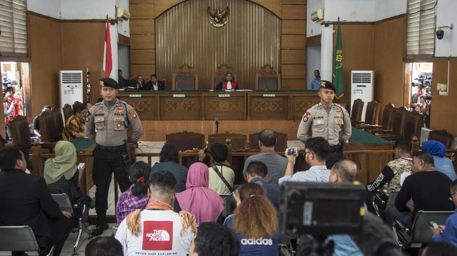 Layar & Proyektor di PN Jaksel Guna Pantau Setnov di Tipikor